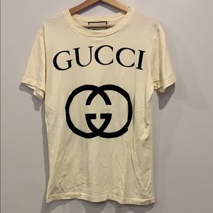 Gucci oversized vintage style tee t shirt